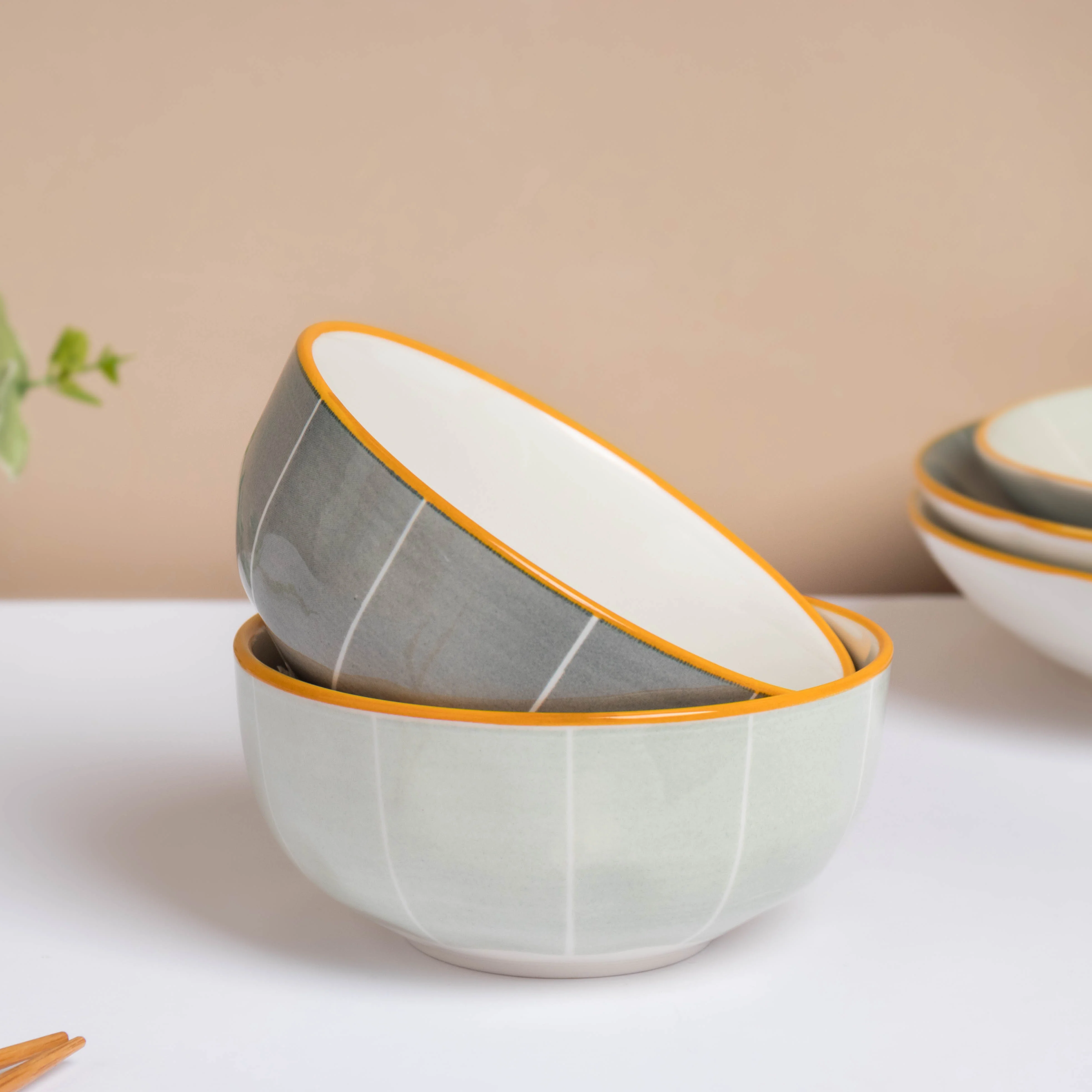 Willow Light Grey Snack Bowl Small 250 ml - Image 8