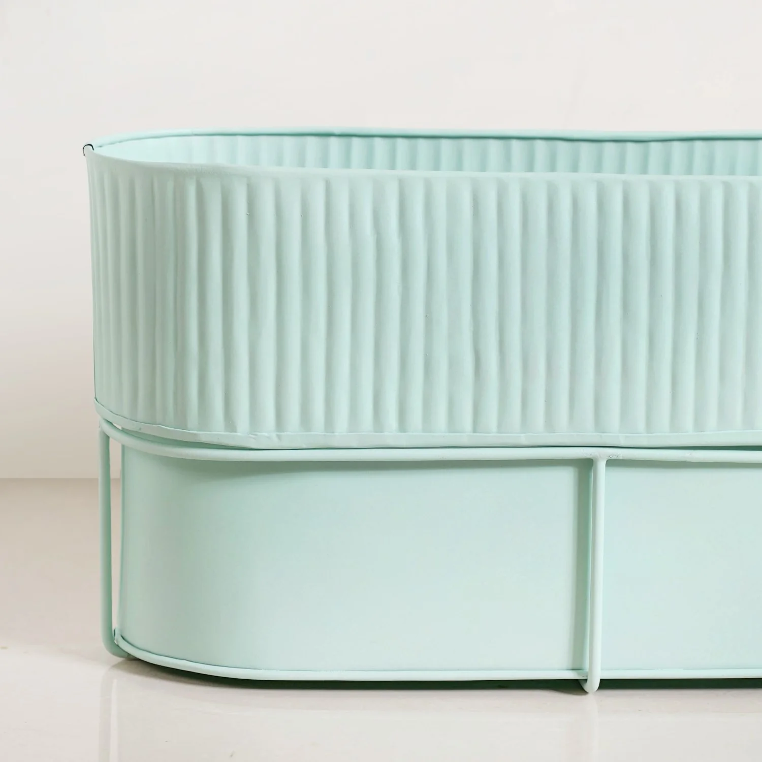 Window Box Planter With Stand Mint - Image 6