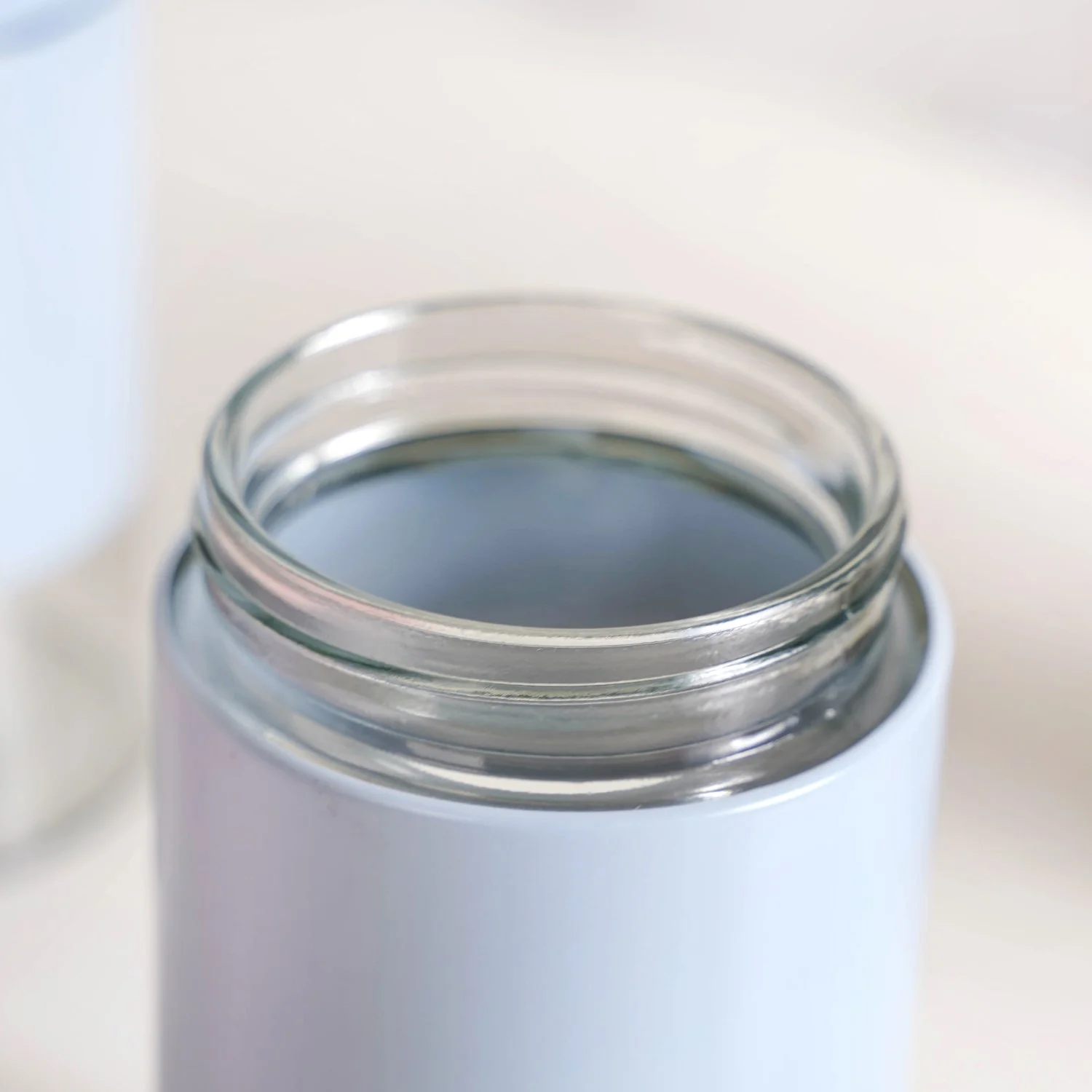 Winnie Metal Cover Glass Jars Blue Set Of 4 1000ml - Image 5