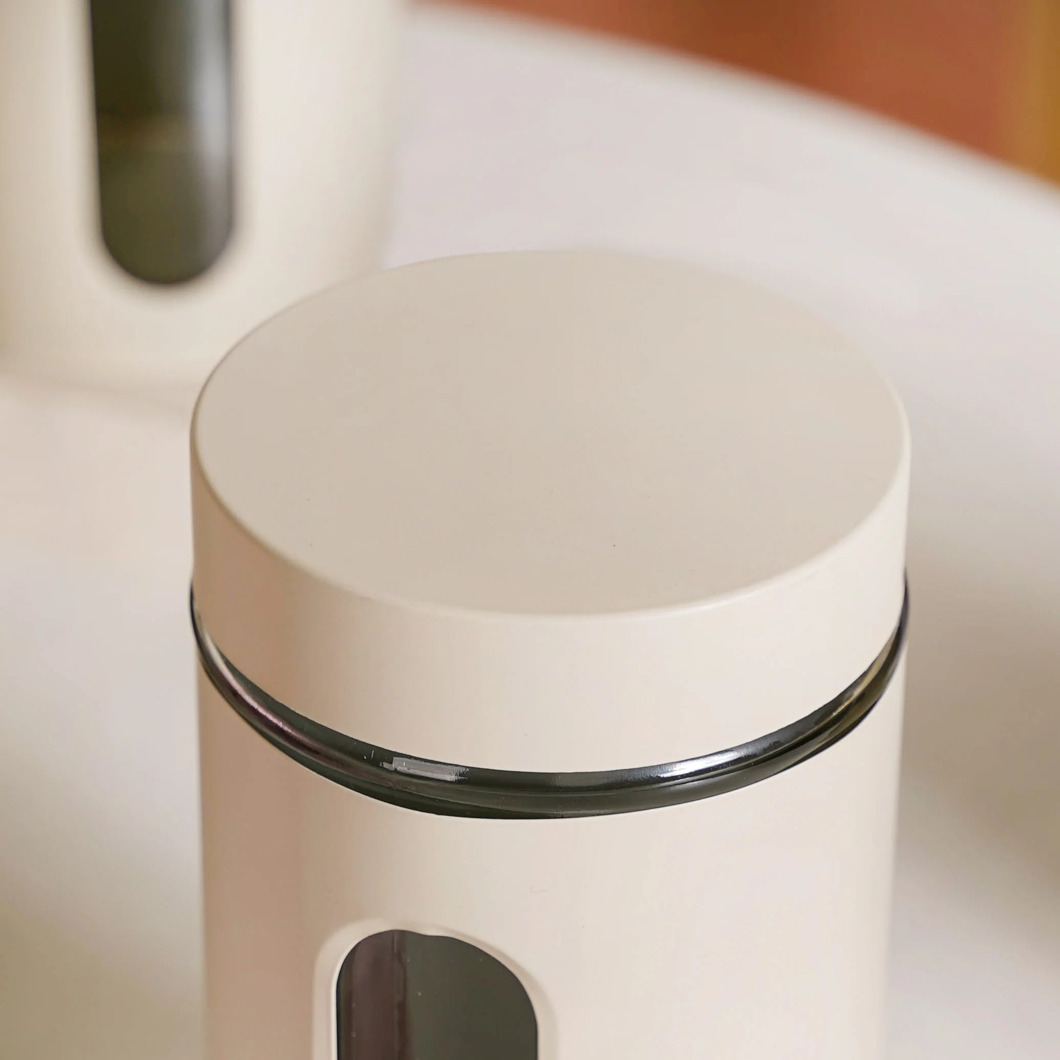 Winnie Modular Glass Canister With Metal Cover Set Of 4 1500ml - Image 7