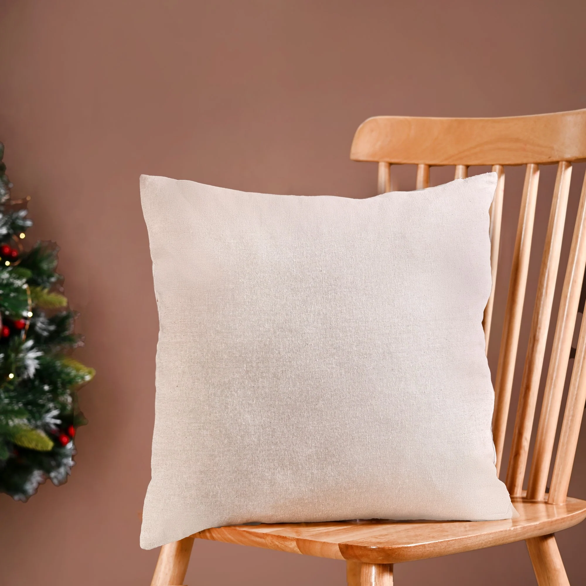 Winter Songbirds Decorative Cotton Cushion Cover 40x40cm - Image 8