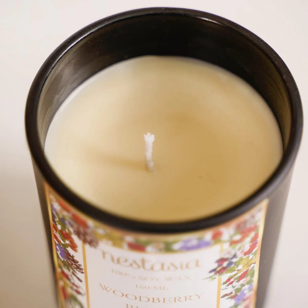 Woodberry Scented Candle Jar With Lid Set Of 2 - Image 7