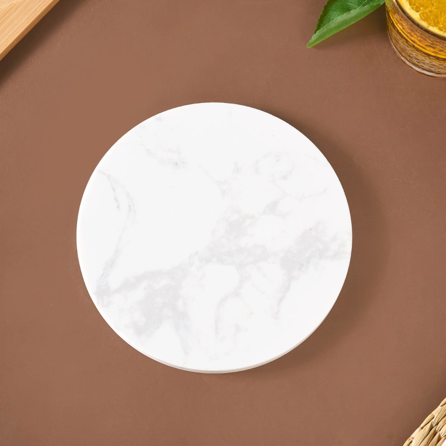 Wooden Cheese Platter Set With Marble Board And Cheese Cutlery - Image 9