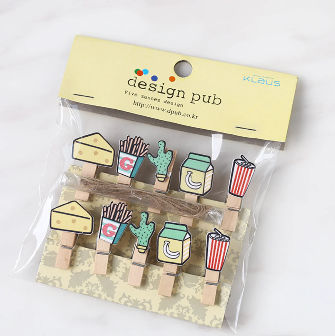 Wooden Hanging Clips - Set of 10 - Image 11