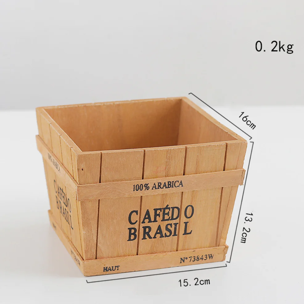 Wooden Planter Box - Set of 2 - Image 11