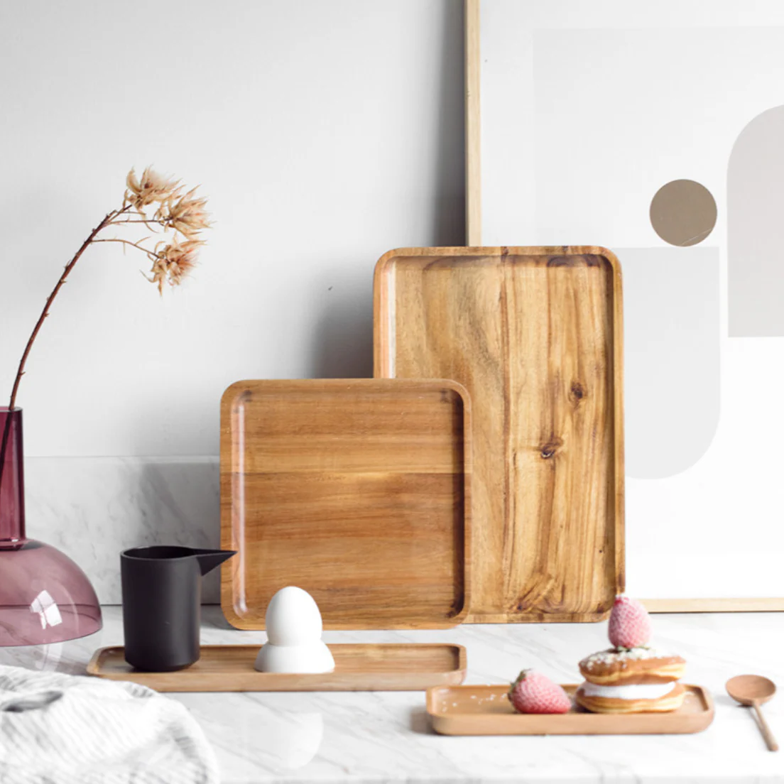 Wooden Serving Platter - Image 6