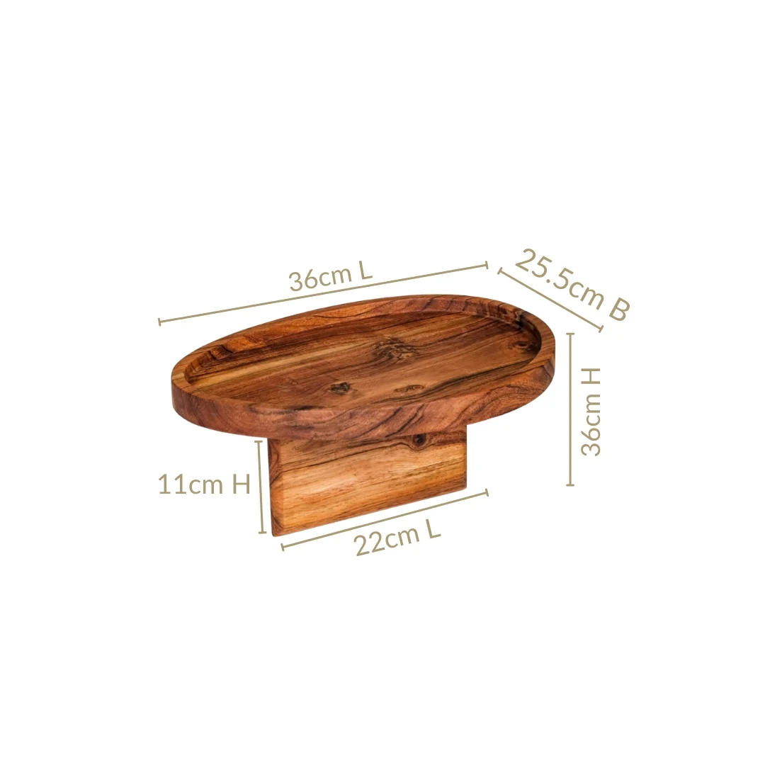 Wooden Sofa Serving Tray - Image 3