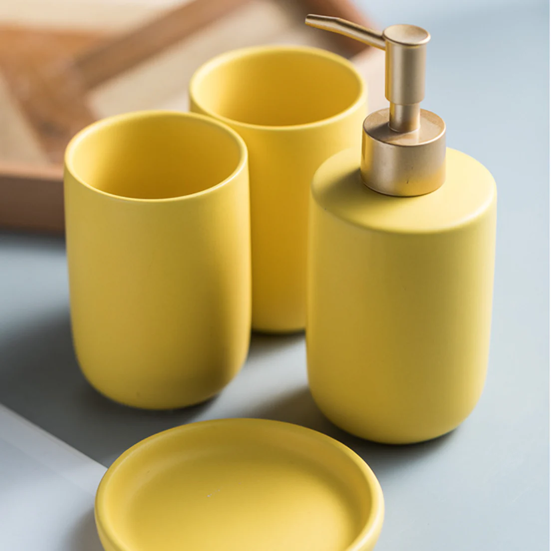 Yellow Bath Set - Image 3