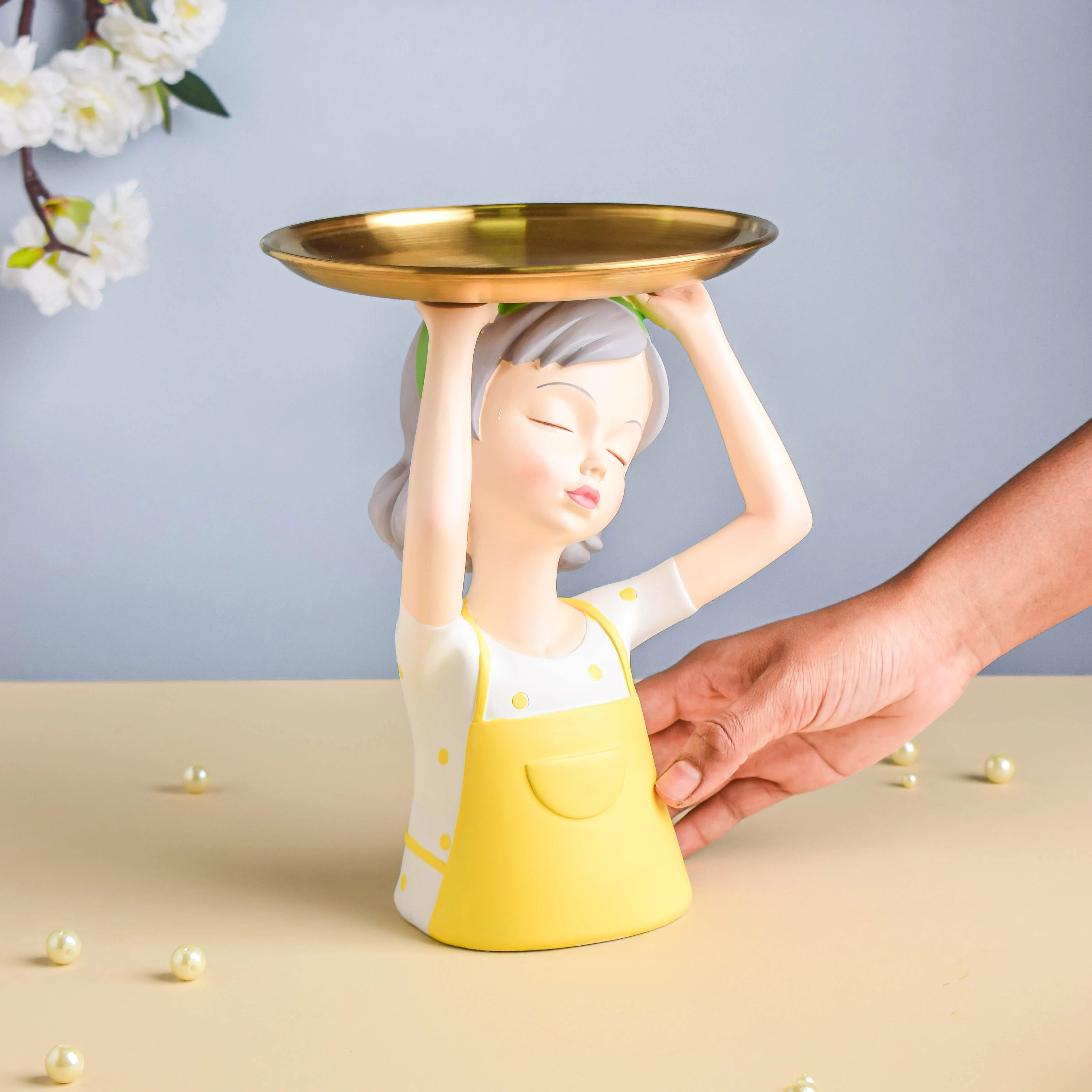 Yellow Girl Platter - Image 4
