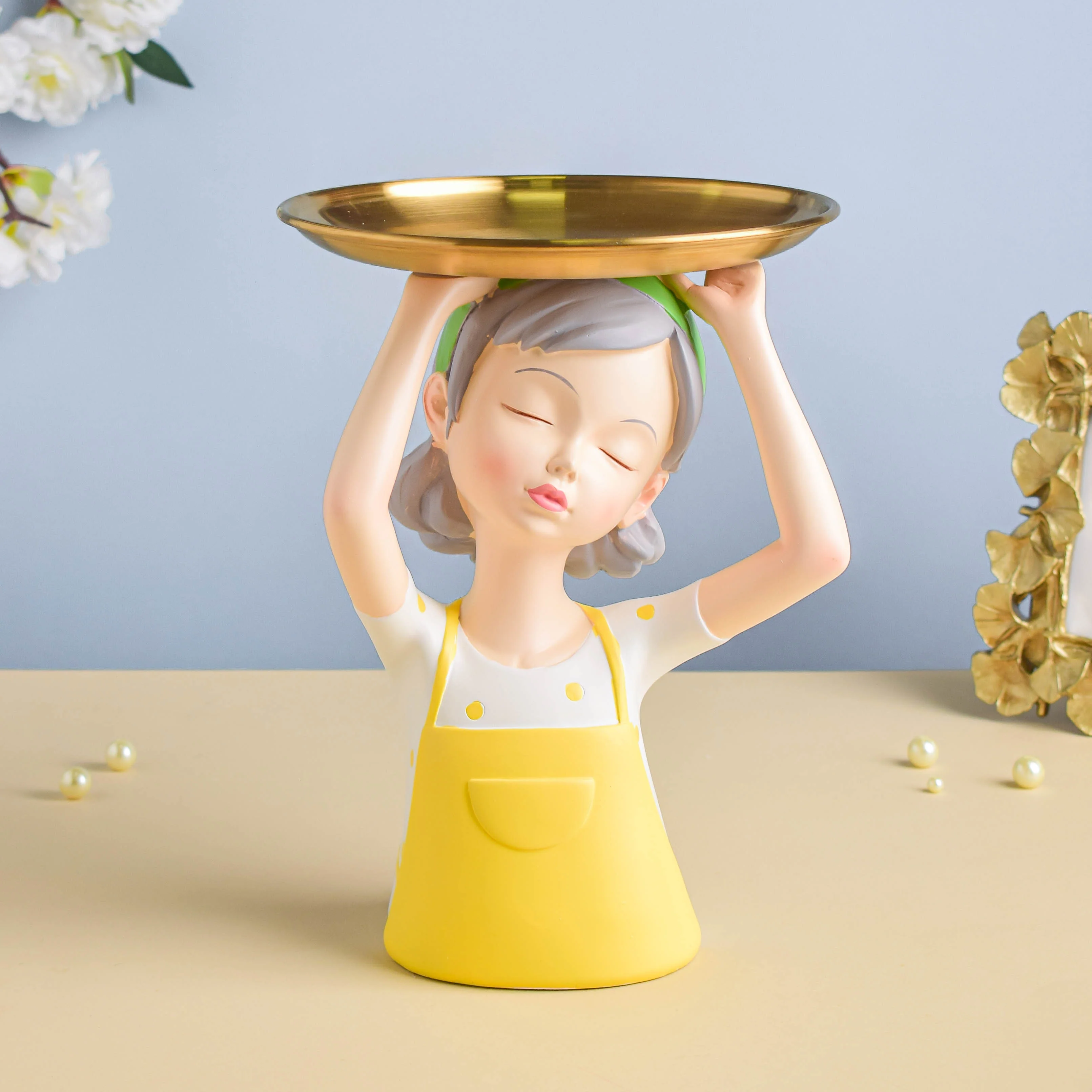 Yellow Girl Platter - Image 9