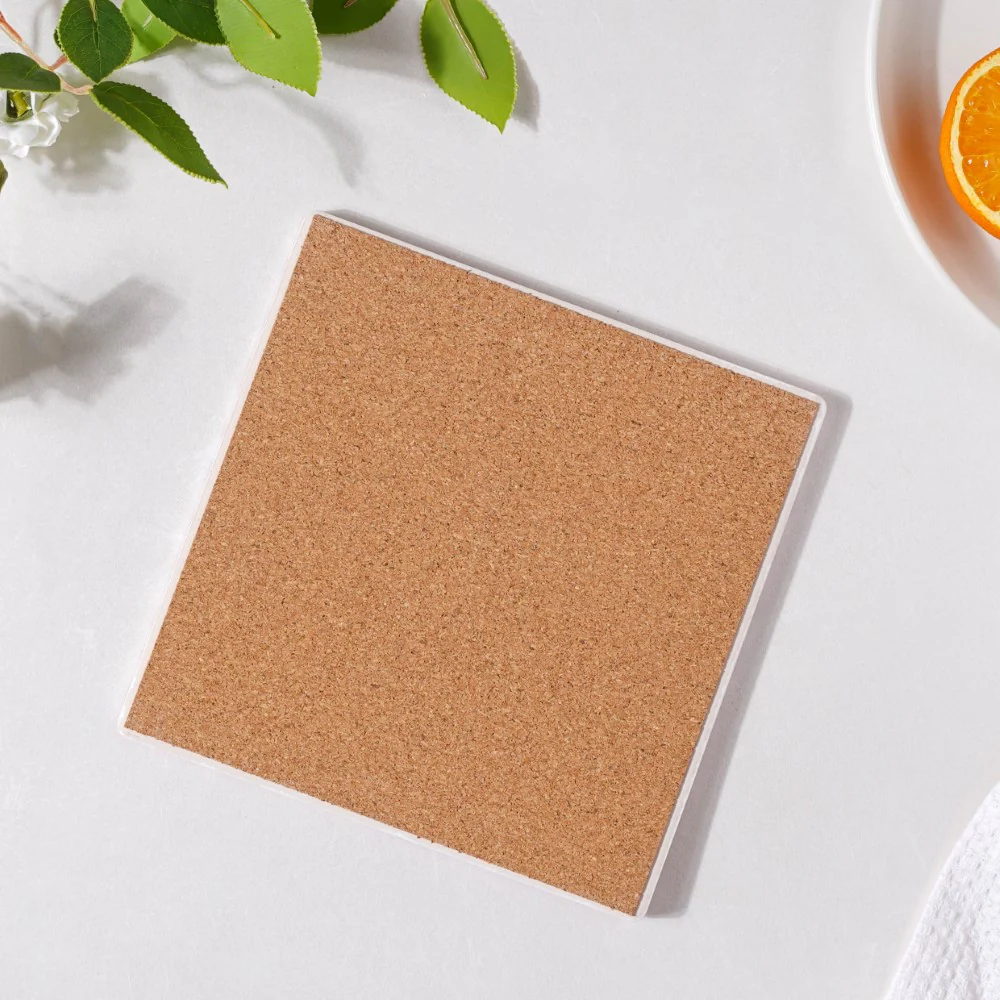 Yellow Pink European Ceramic Tiled Trivet - Image 9