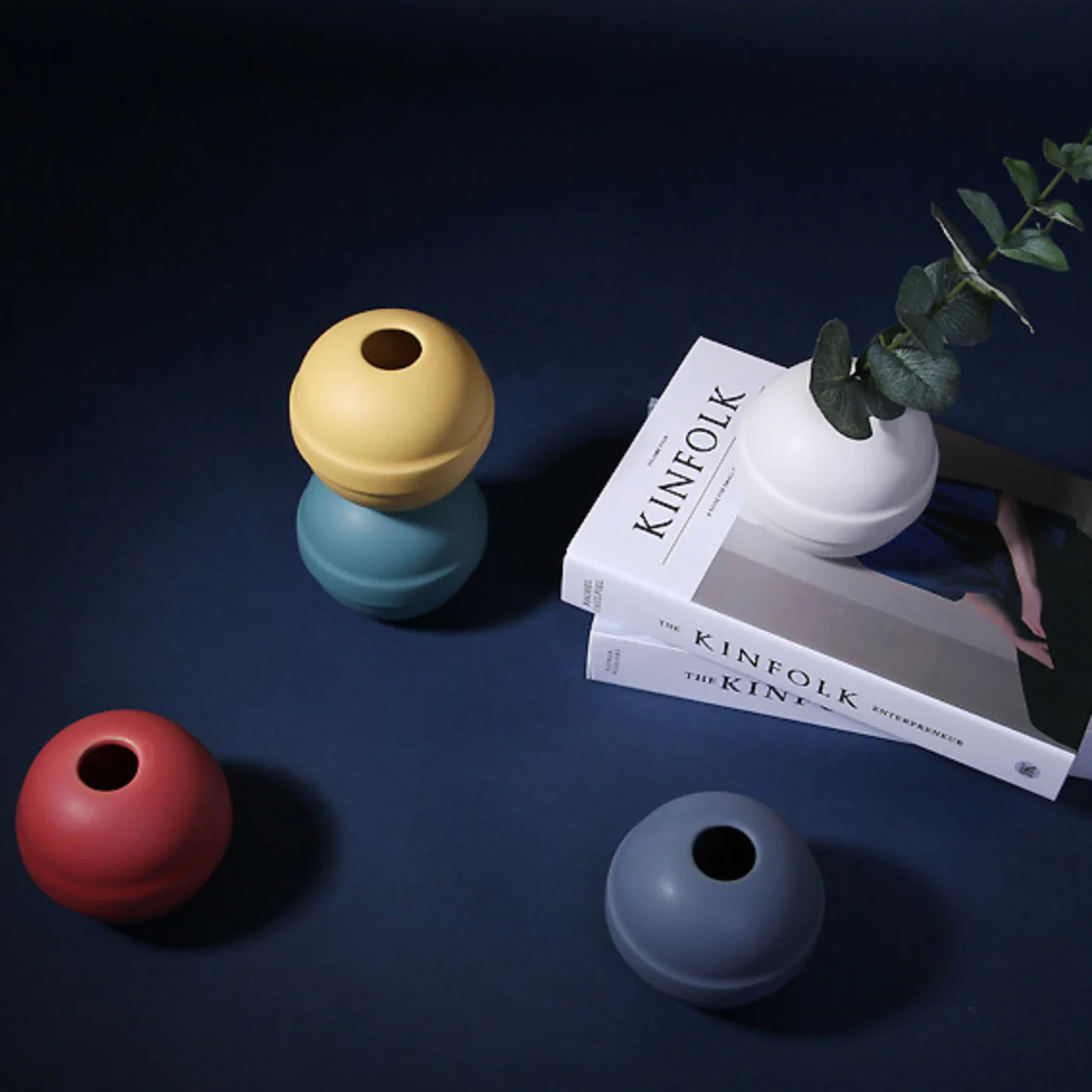 Yellow Round Vase - Image 2