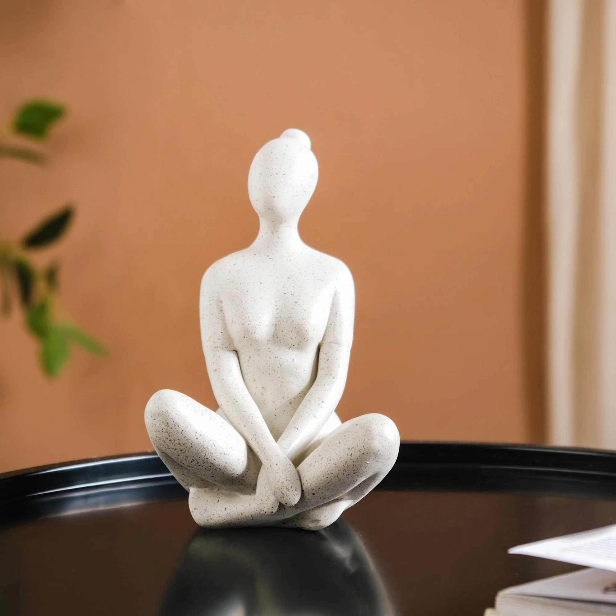 Yoga Woman Statues Set Of 3 - Image 11