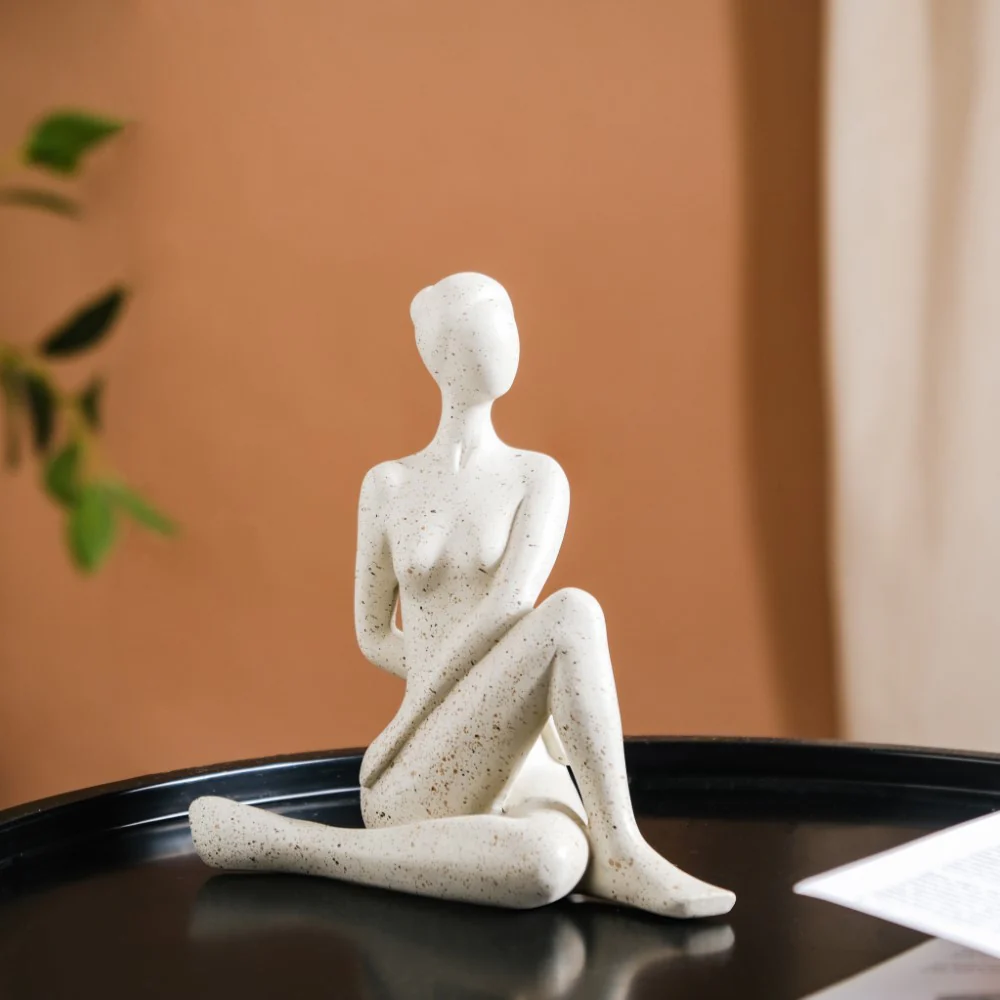 Yoga Woman Statues Set Of 3 - Image 17