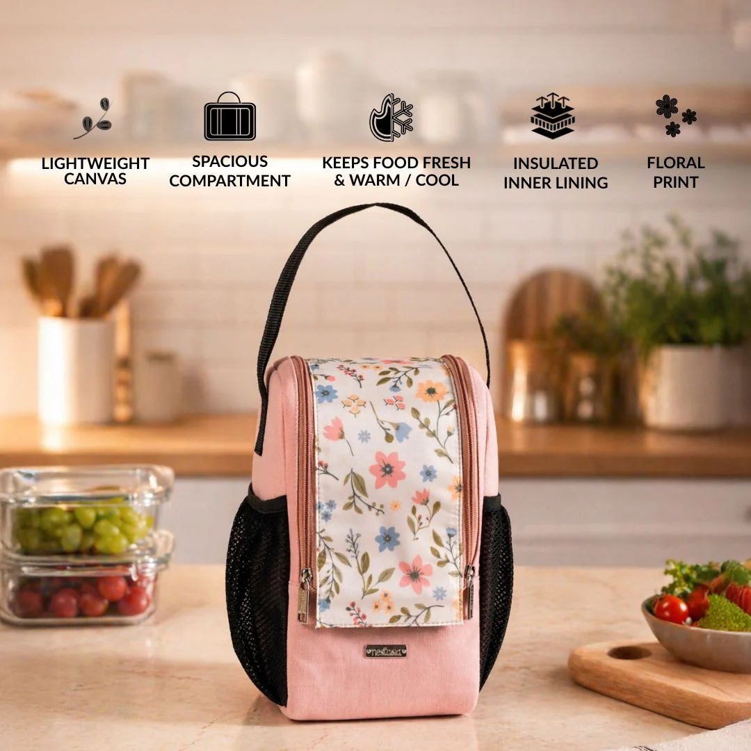 Yummy Food Insulated Lunch Bag Pink - Image 2