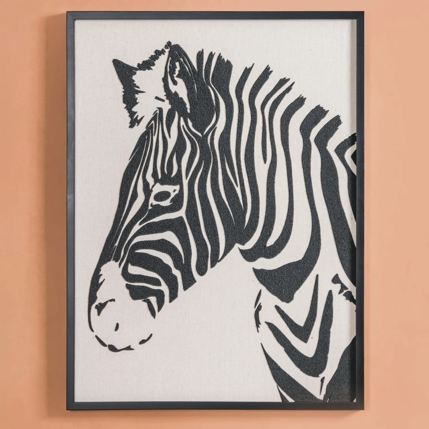 Zebra Design Canvas Wall Art Set Of 2 23x17 Inch - Image 4