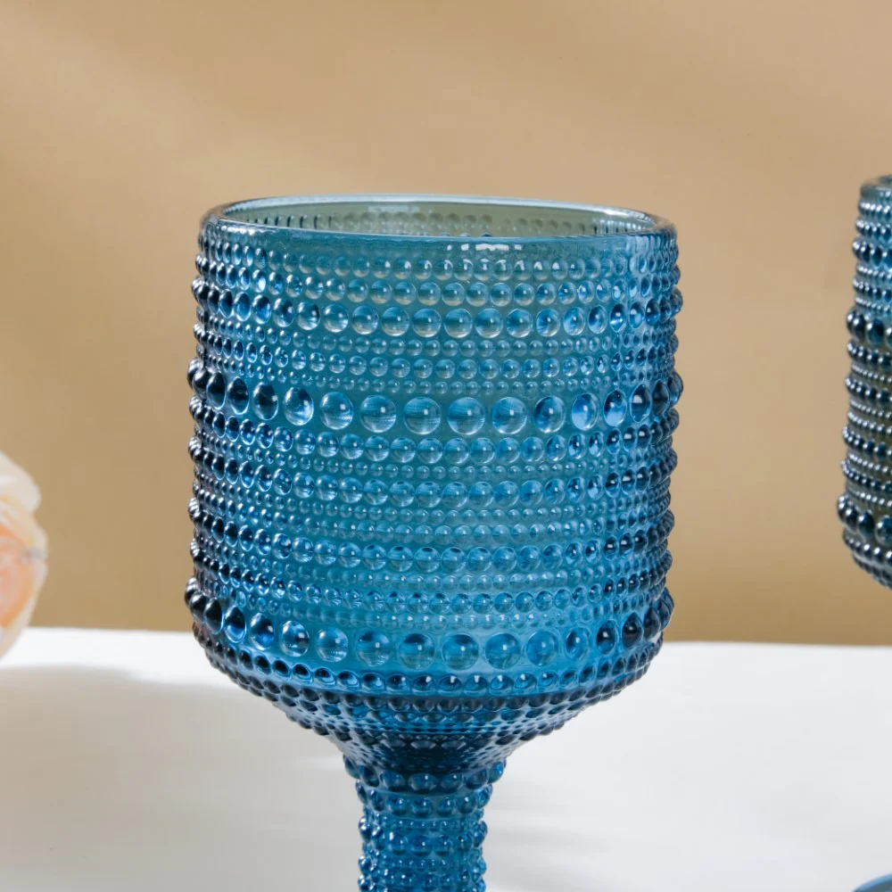 Zesty Wine Glass Blue Set Of 6 250ml - Image 13