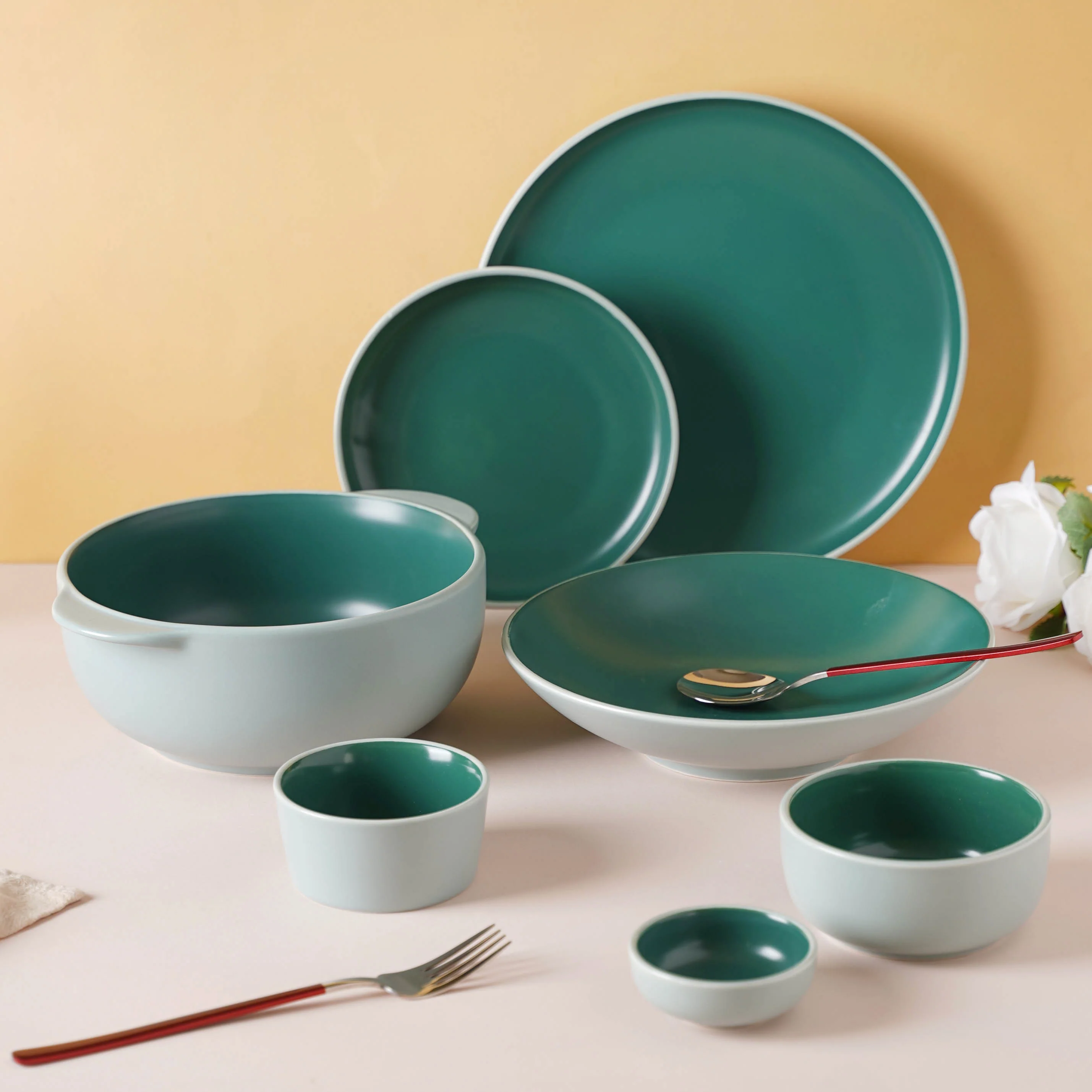 Zoella Ceramic Bowl Green - Image 9