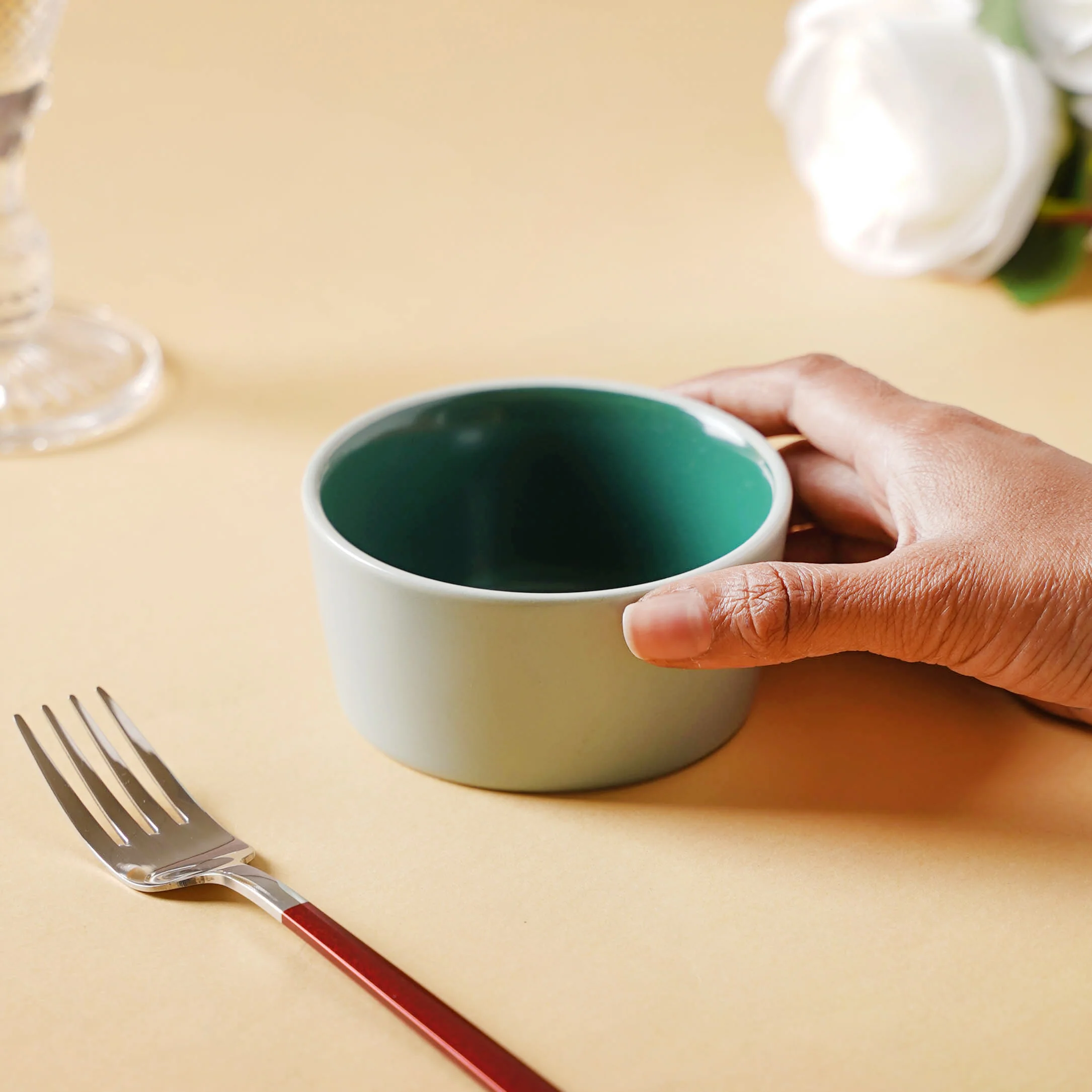 Zoella Dessert Bowl Green 150 ml - Image 2