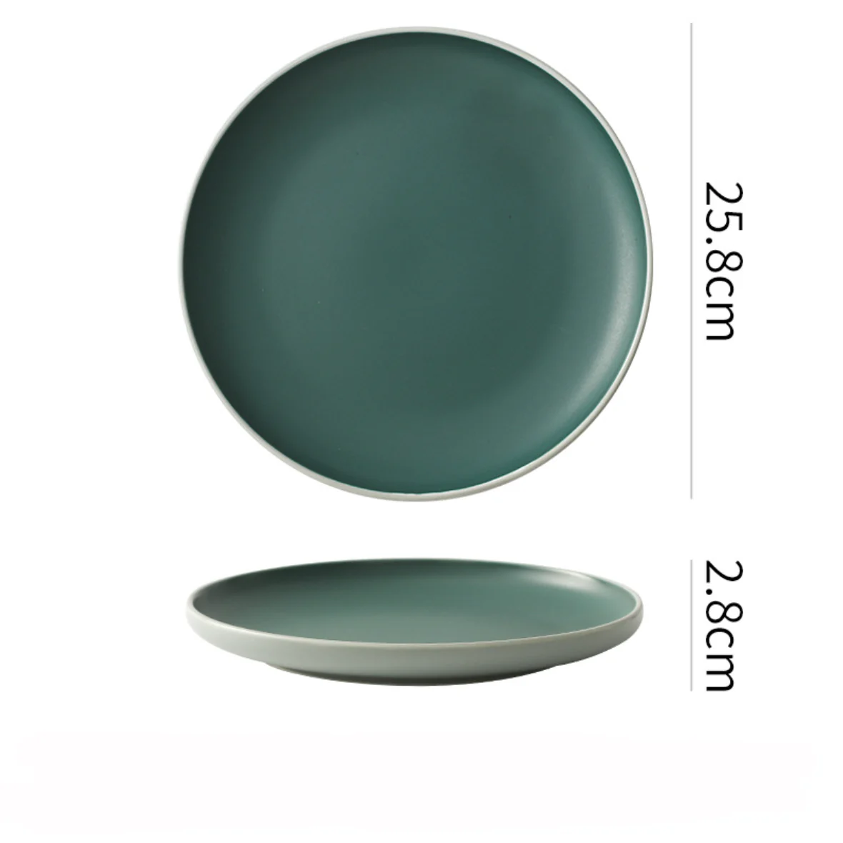 Zoella Dinner Plate Green - Image 13